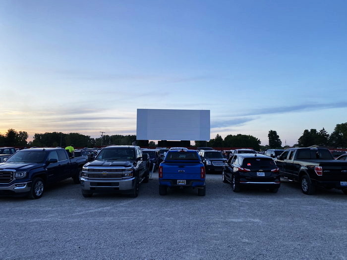 Capri Drive-In Theatre - June 18 2022 Photo (newer photo)